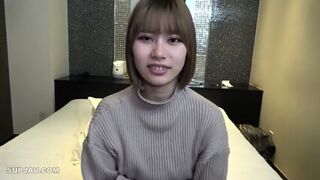Cute Japanese Girl With Nice Perky Tits. Big Nipples