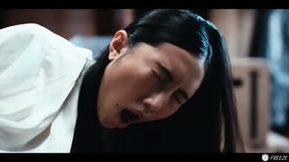 Asian Gets Frozen Then Fucked