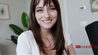 Innocent Slap Ass Game With Stepsister Ends With Her Begging For More