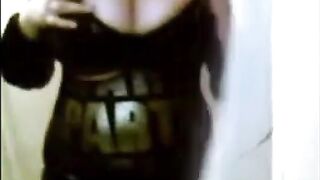 Romanian BBW Ephemeral Shows Her Big Tits on Webcam