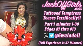 JackOffGirls - Mia Monclair - PT1 Voluptuous Goddess Fucky Sucky Edging Game!!