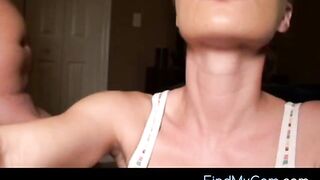 Pretty Amateur's Webcam Facial