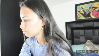 Skinny pretty small tits and hot big ass latina teen