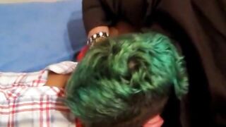 German Amateur Enjoys Cunnilingus Orgasm