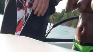 Amateur Blowjob on a Boat