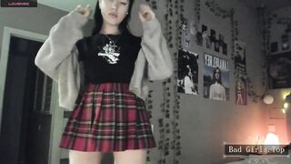 Busty and booty super hot petite skinny teen