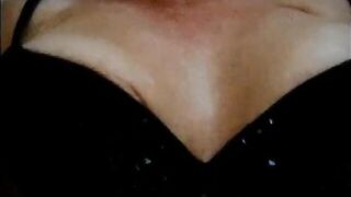 German Amateur POV Cumshot in Stockings