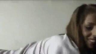 German Girl Gives an Intense Handjob