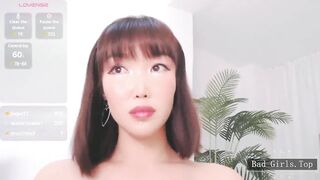 Pretty tits big booty petite asian teen teasing show