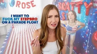 BrattySis - Kimmie Haze, Rose Carter - I Want To Fuck My Stepbro On A Parade Float