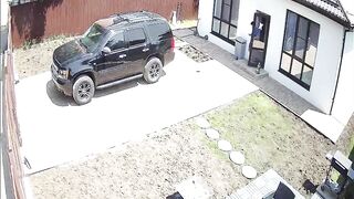 Busty Teen Caught Sucking BF's Cock Outdoors!