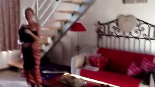Blonde Amateur Girlfriend Gives Head and Swallows