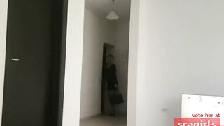 Stepmom Stuck, Gets Fucked by Son - Big Ass, Cock, BJ, Creampie