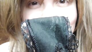 Kinky Wisconsin Girl Teases with JOI Panty Sniffing Instruction