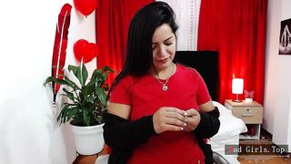 Pretty hot web latina milf with sweety natural big boobs