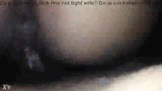 White Wife gets Black Bred