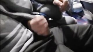 Public Handjob with Amateur Babe