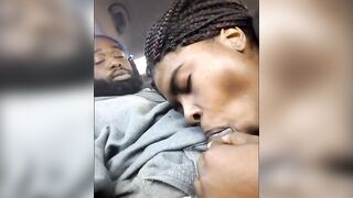 Sucking BBC in Front of Grandma's House
