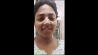 Girl Relief Her Self