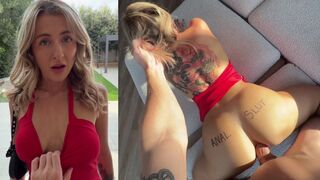 Poppynzach Gets Her Ass Plowed By Her Boyfriend