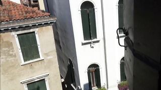Amateur Blonde Babe's Rough Sex in Venice