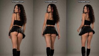 Pepperts Hot Skirt Tease