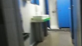 Big Cock Fucking in Public Locker Room