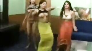 3 Indian Amateurs Dance and Strip