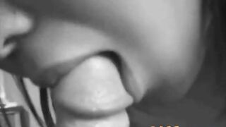 Asian Amateur Blowjob Close-Up