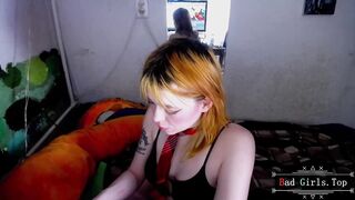 Booty and busty slim hot cute blonde teen cam solo