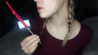 Blonde Teen Babe's Solo Webcam Show