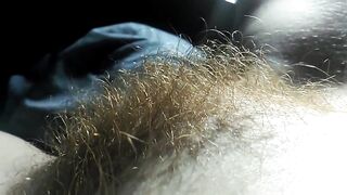 Hairy Amateur Redhead Pussy Masturbation