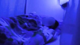 Petite 18-year-old brunette babe teases on webcam