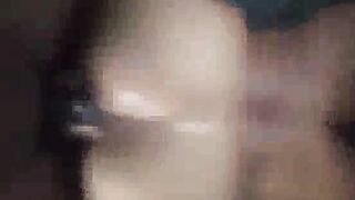 Hot wife fucked in the ass by bbc while sucking bf