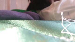Horny Asian Student Masturbates After School