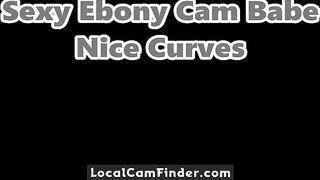 Ebony Webcam Girl with Big Assets
