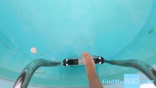 Public Pool Orgasm: Teen Babe's Solo Webcam Show
