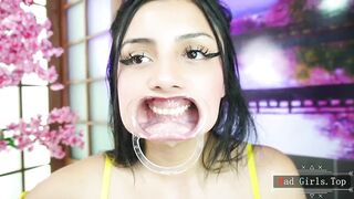 Hot web babe dildo blowjob and hard fetish show