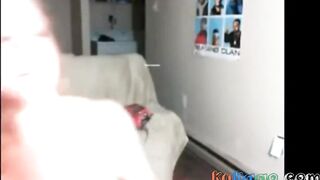 Blonde Amateur Takes Facial Cumshot