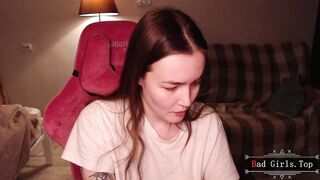 Tattooed skinny cute webcam amateur solo teen