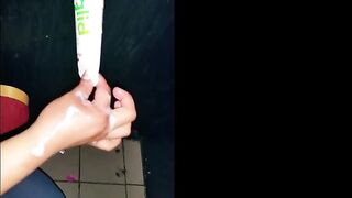 Swedish Girl's Glory Hole Handjob