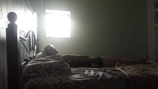 Tiny-titted girl takes a big cock in her ass for the first time.