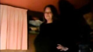 BBW Girl Rides Her Dildo on Webcam