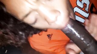 Mature Amateur's Sloppy Deep Throat Gag & Swallow