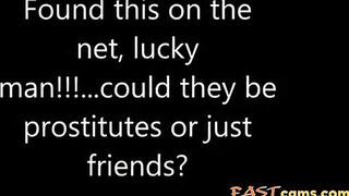 Lucky Guy Has Group Sex with Sexy Asian Amateurs