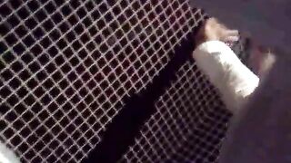 Amateur Sex in the College Bathroom with a Classmate