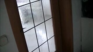 Der deutsche Amateur in Nylon wird gefickt