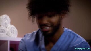 Shemale Massage Turns Into Passion