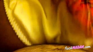 Amateur Couple's Satin Panty Sex Tape