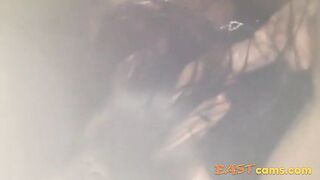 Chinese Amateur Gives a Slippery Blowjob and Handjob